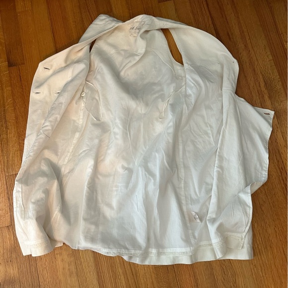 Koto Bofolo Anthropologie Linen Shirt Dress  Size 00 (a4 - Picture 5 of 13